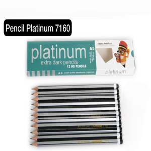 12 Pcs Pencil Platinum Set