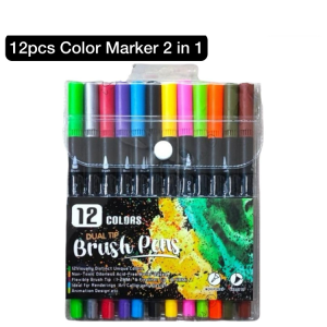 12 Pcs Color maker - 2 In 1