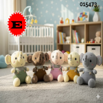 1 Pc Elephant SoftToy - ACD6-18