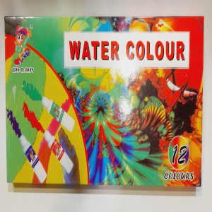12 Pcs Water Colors With Brush - 6ml