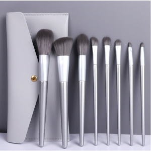 9 Makeup Brush with Purse