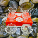 Astra Blue Glass Ice Cream Cup - BQL01-C