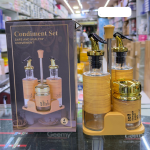4 Pcs Condiment Oil Bottle Set