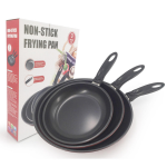 Chiwawa 3 Pcs Non Stick Frying Pan