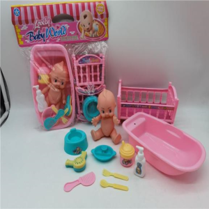 Baby Doll Bathtub Accessories Set - Lovely World