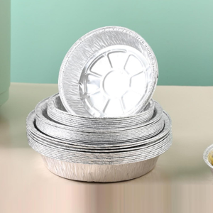 10 Pcs Round Aluminum Foil Bowl