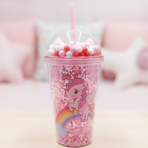Colourful Unicorn Sipper Bottle - 338-30