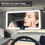 Car Visor Makeup Vanity Mirror