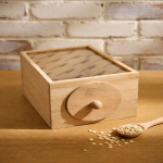 Wooden Food Dispenser - 788-3