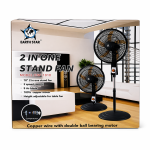 Earth Star 18 Inch 2 In 1 Stand Fan ESF-1818