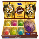 7 Pcs Snacko Pudding Bowl Set – Colorful Glass