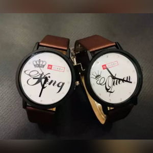 King And Queen Couple Watch