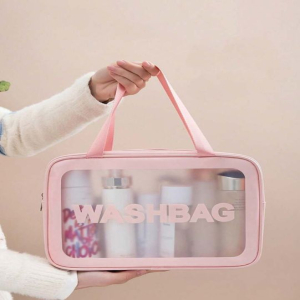 Cosmetic Travel Wash Bag (PINK)