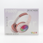 P8807 Sleek Stereo Wireless RGB Headset