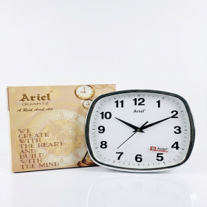 Ariel Square Modern Wall Clock - A-40