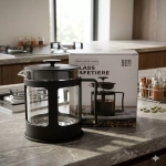 French Press Coffee Maker Black 800 ml