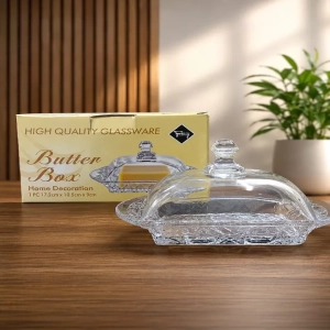 Glass Butter Dish