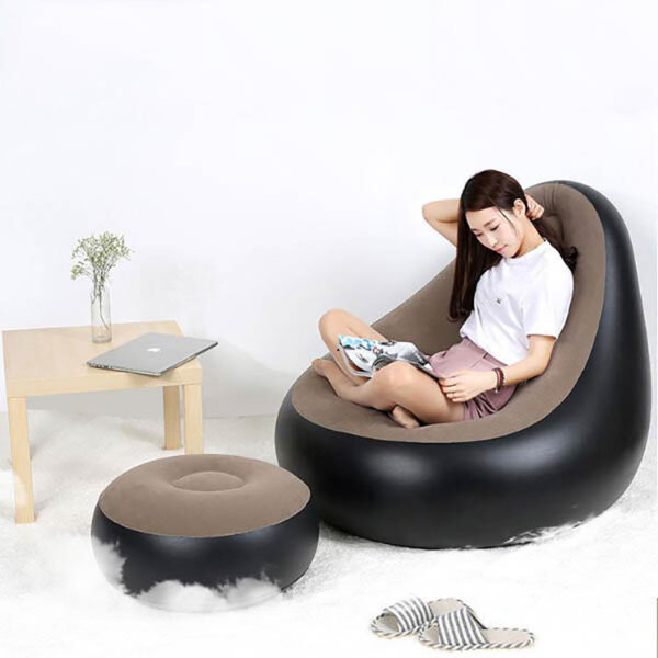 Portable Air Flocking Fast Inflatable Lazy Sofa - AYP.LK | Online ...